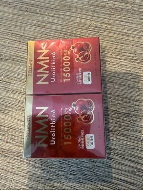 NMN Urolithin A 15000 mg Supplement - Red
